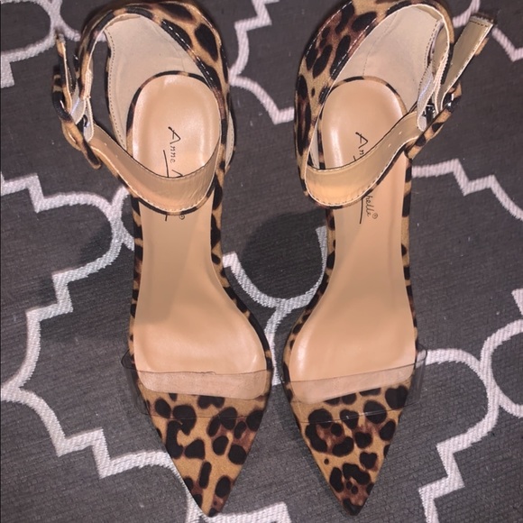 High Power Brown Leopard Heels❤️them, runs bit big - Picture 8 of 8
